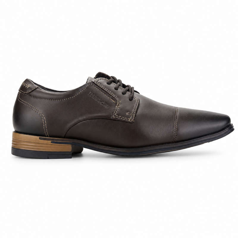 Zapato Café Hombre Casual Ferracini 6214 Porto
