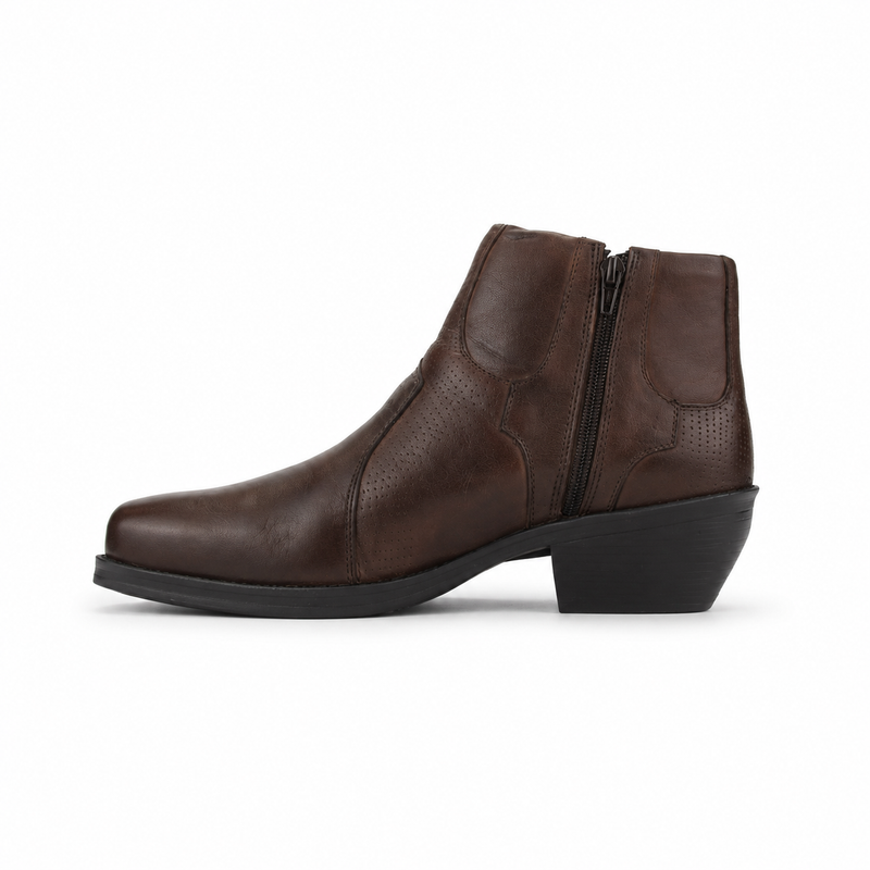 Botin Ferracini Hombre 9015 New Country Café Oscuro Casual