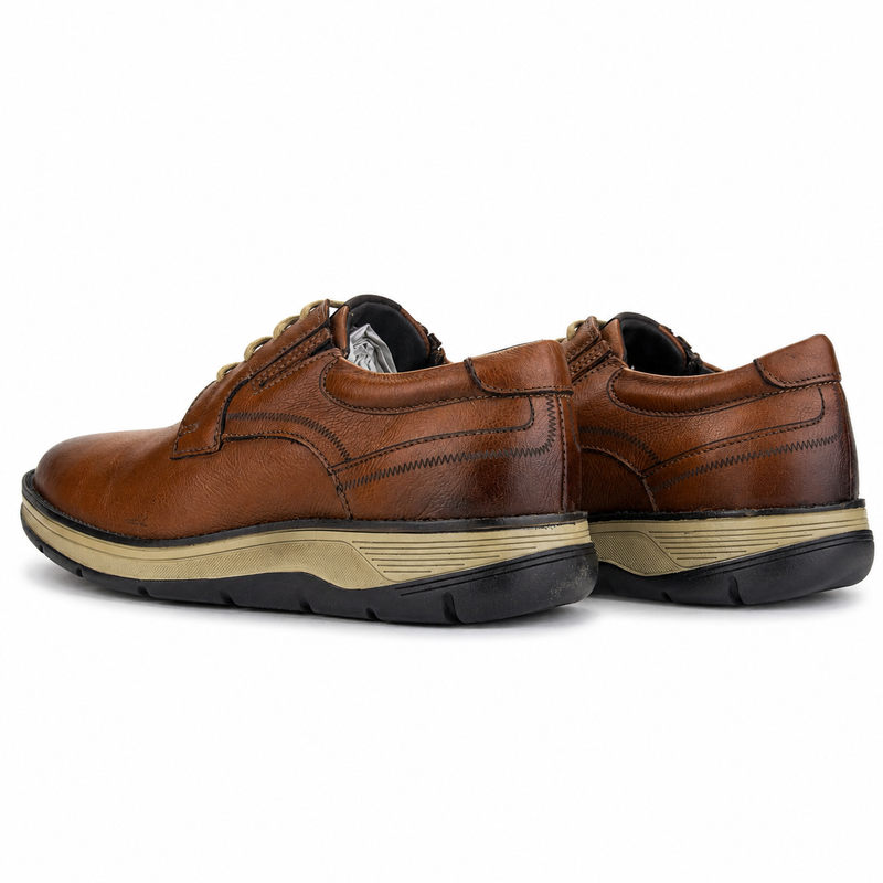 Zapato Ferracini Hombre 5540 Fluence Café Casual
