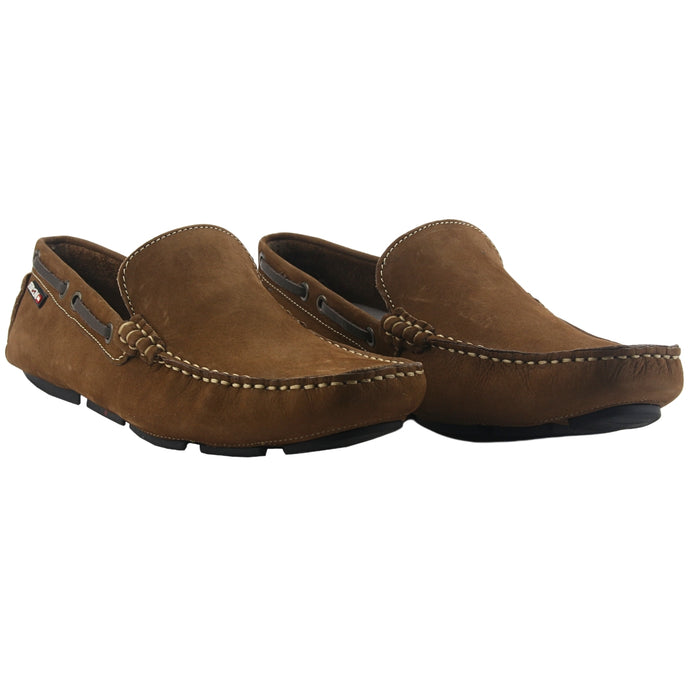 Mocasin Ferracini Hombre Mali 2771 Café Casual