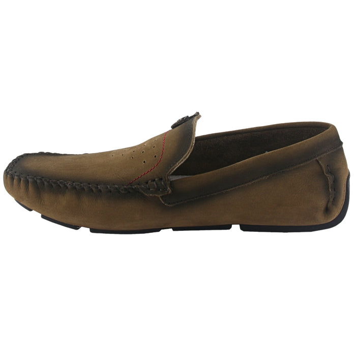 Mocasin Ferracini Hombre Mali 2774 Café Casual