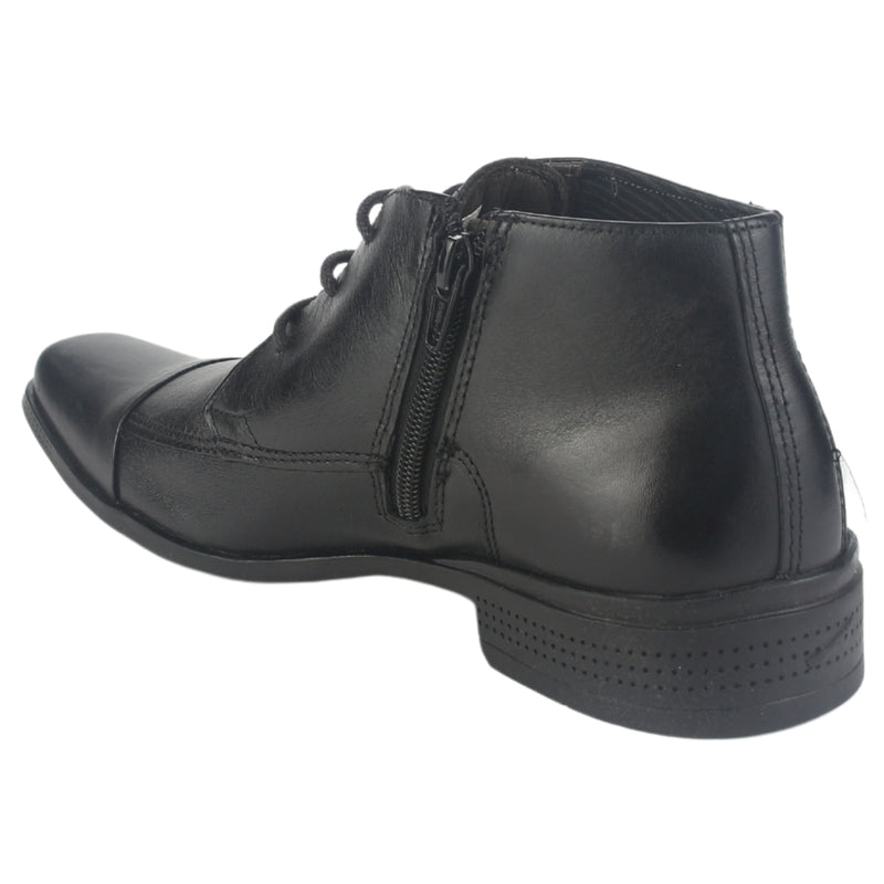 Botin Ferracini Hombre 4363 Frankfurt Negro Casual