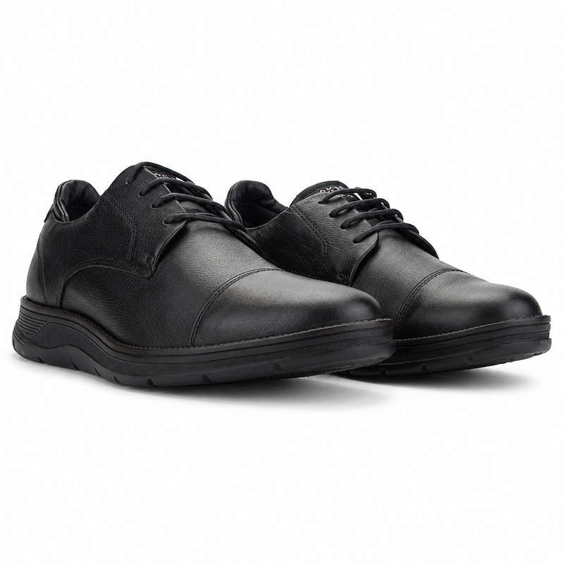 Zapato Ferracini Hombre 5541 Fluence Negro Matte Casual