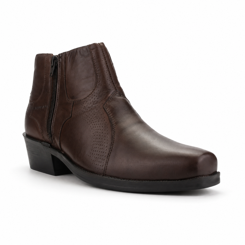 Botin Ferracini Hombre 9015 New Country Café Oscuro Casual