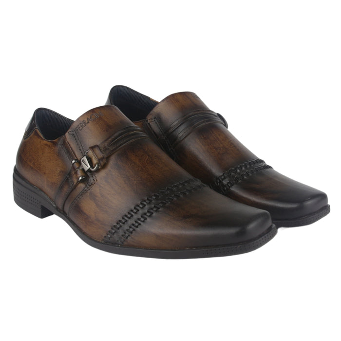 Zapato Ferracini Hombre Frankfurt 4349 Café Formal