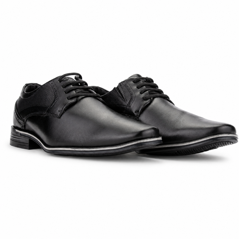 Zapato Negro Hombre Casual Ferracini Munique 3361