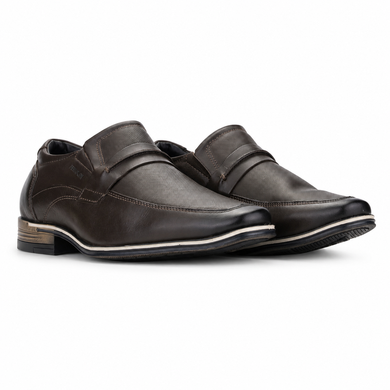 Zapato Café Hombre Casual Ferracini Munique 3362