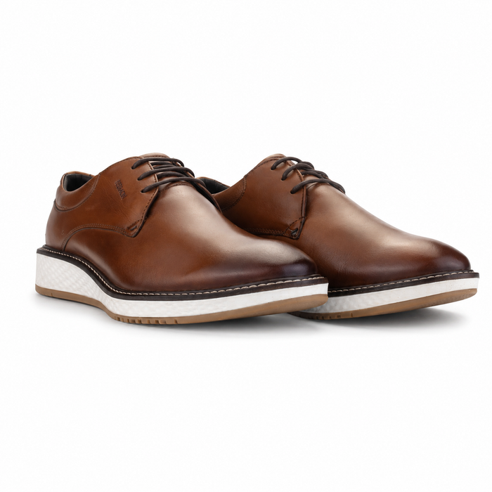 Zapato Café Hombre Casual Ferracini 3301