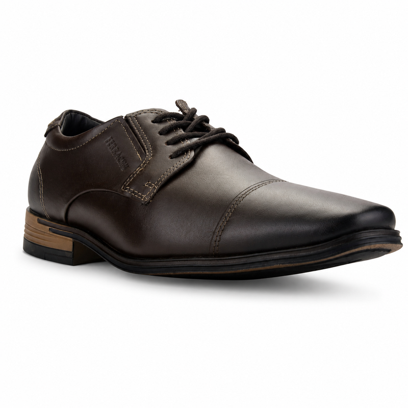 Zapato Café Hombre Casual Ferracini 6214 Porto