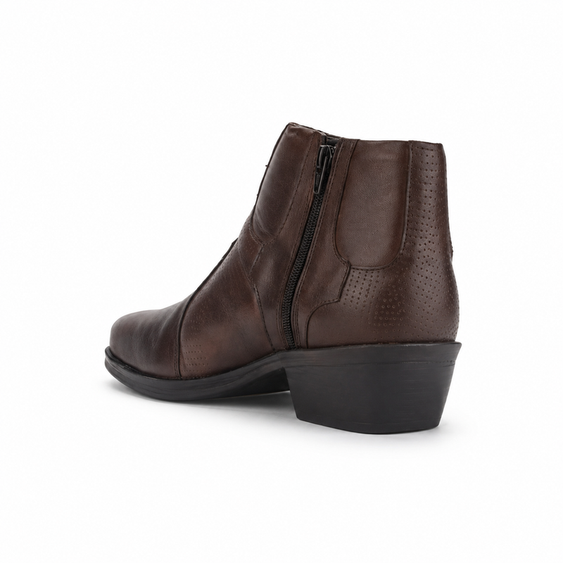 Botin Ferracini Hombre 9015 New Country Café Oscuro Casual