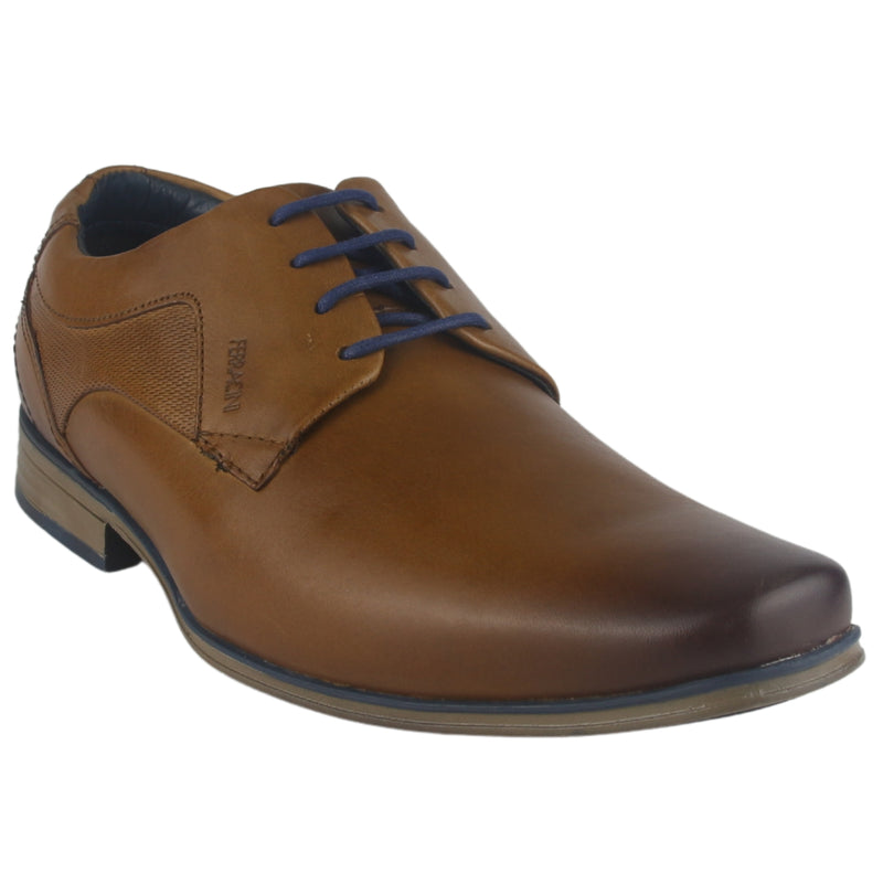 Zapato Ferracini Hombre 6067 Derby Café Claro Casual