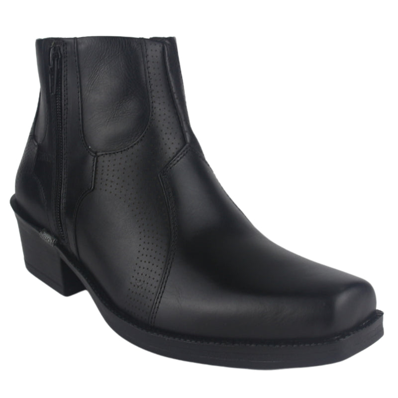 Botin Ferracini Hombre 9015 New Country Negro Casual