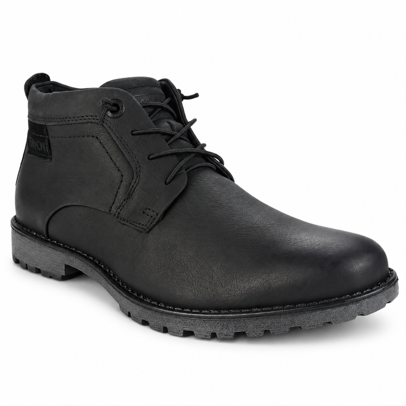 Botin Ferracini Hombre 9949 Cross Negro Casual