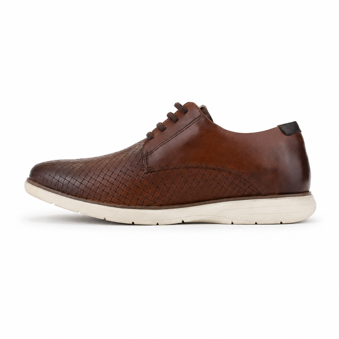 Zapato Café Hombre Casual Ferracini 6129