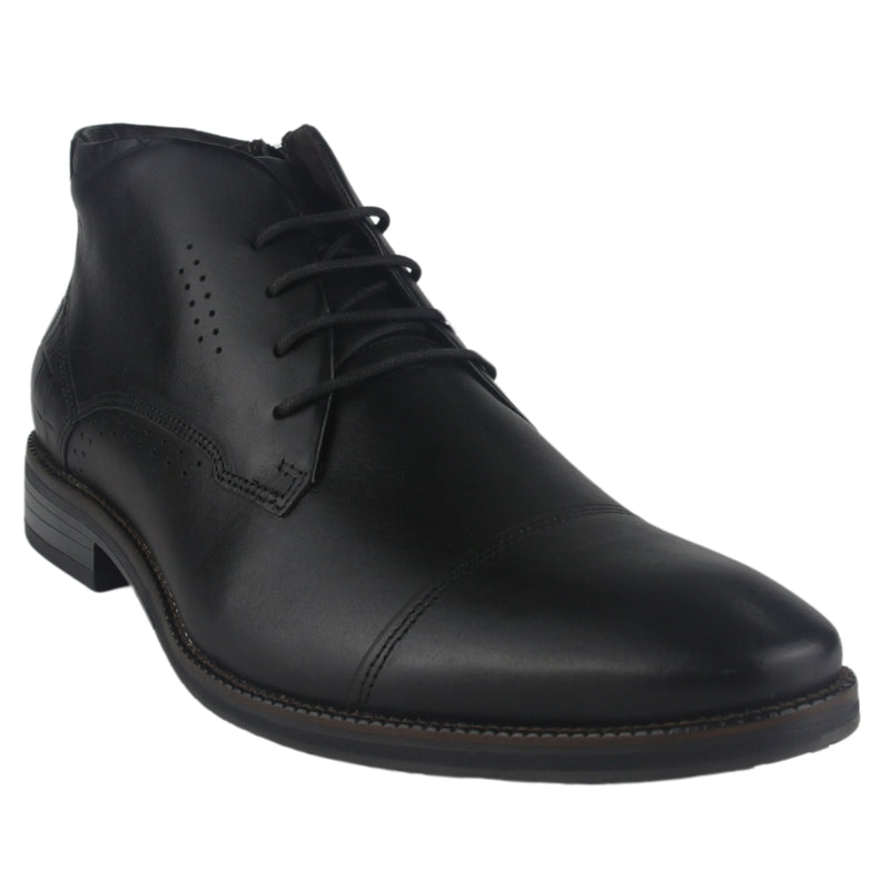 Botin Ferracini Hombre 3942 Bentley Negro Casual