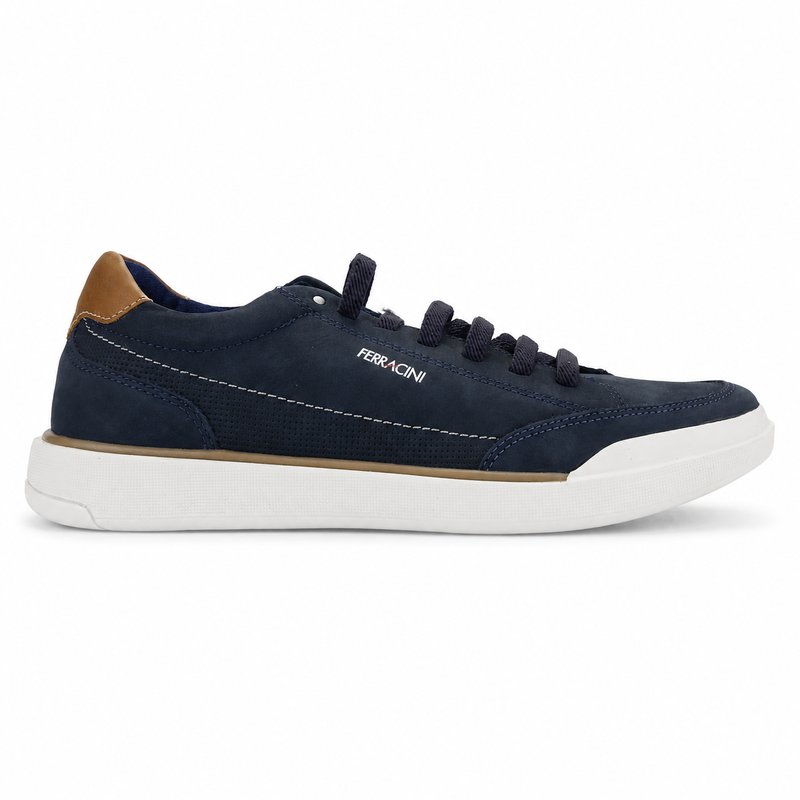 Zapatilla Ferracini Hombre 1056 Star Azul Marino Casual