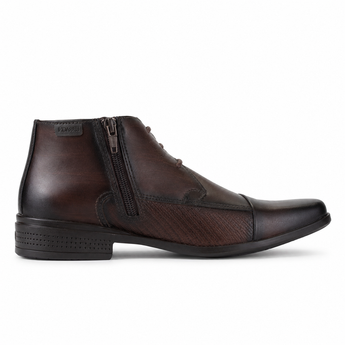 Botin Ferracini Hombre 4363 Frankfurt Tostado Casual