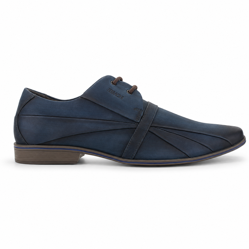 Zapato Azul Hombre Casual Ferracini 5227