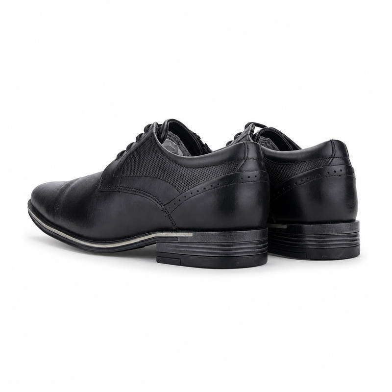 Zapato Negro Hombre Casual Ferracini Munique 3361