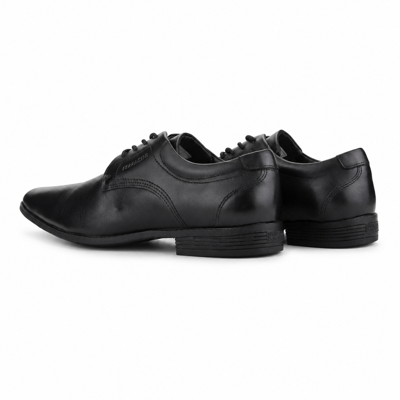 Zapato Negro Hombre Casual Ferracini 4087 Liverpool