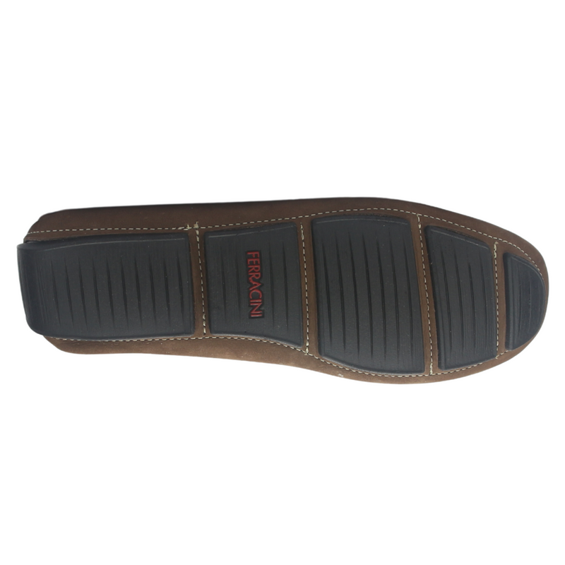Mocasin Ferracini Hombre 2770 Mali Café Casual