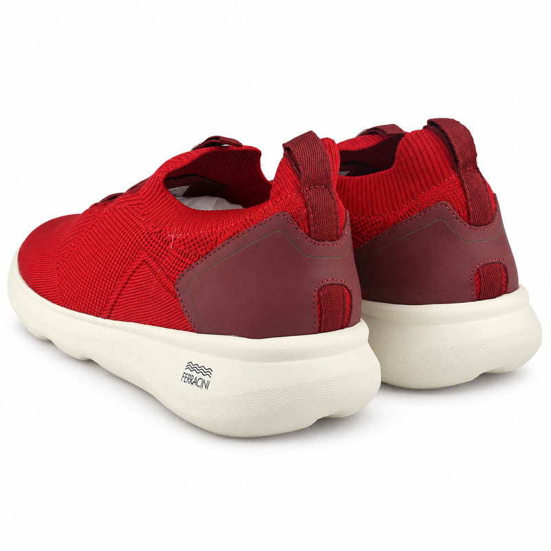 Zapatilla Ferracini Hombre 7837 Volt Rojo Casual