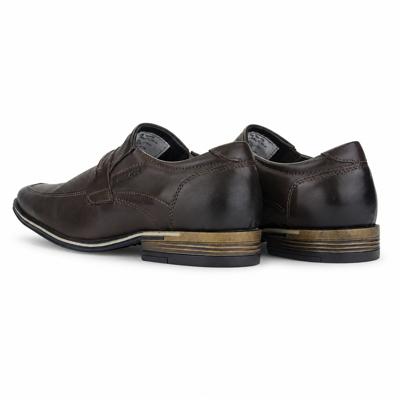 Zapato Café Hombre Casual Ferracini Munique 3362