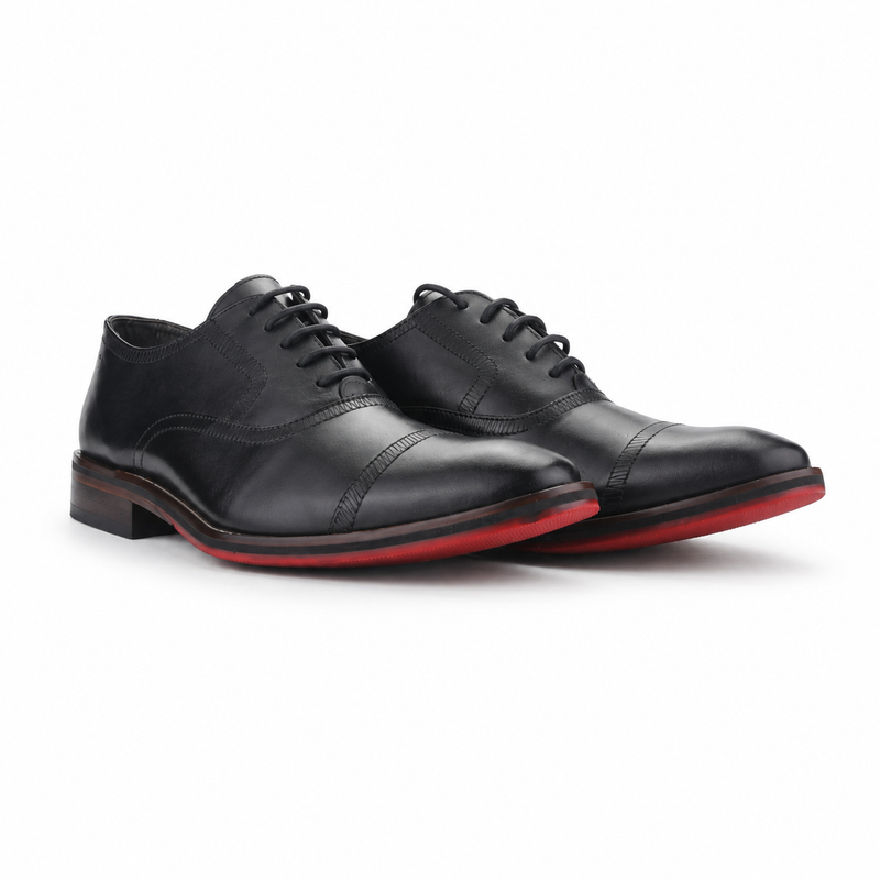 Zapato Ferracini Hombre 5711 Caravaggio Negro Casual