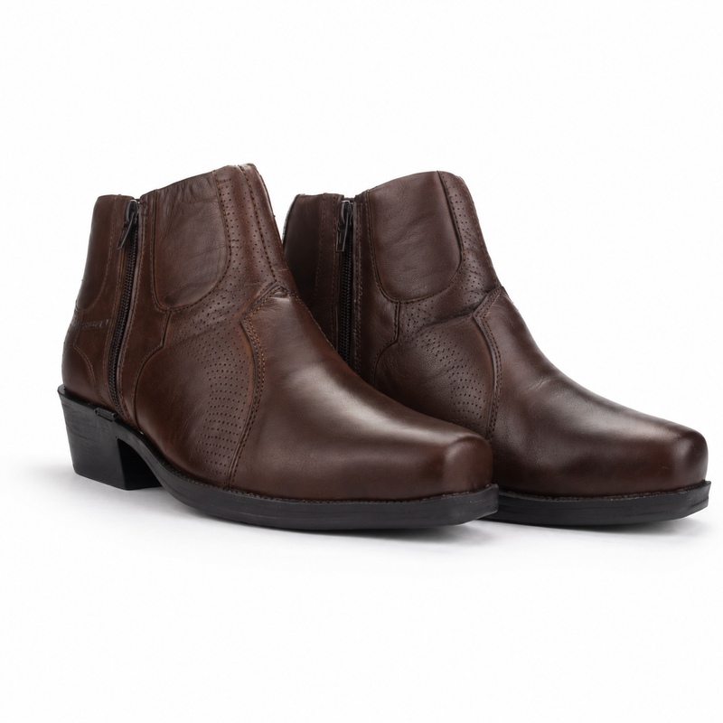 Botin Ferracini Hombre 9015 New Country Café Oscuro Casual