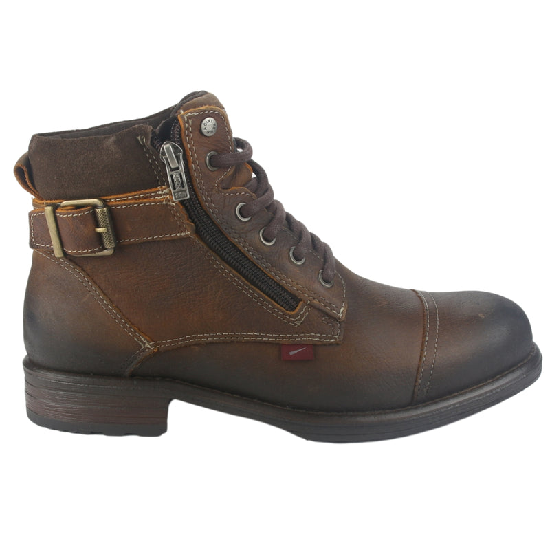 Botin Ferracini Hombre 9873 York Camel Casual