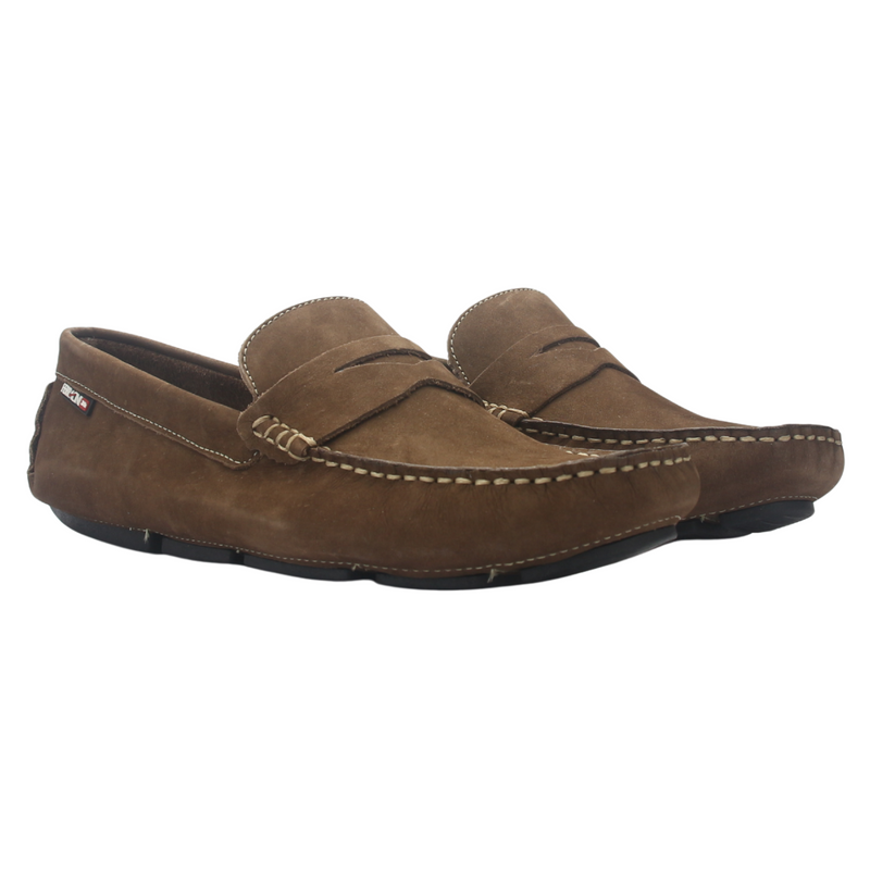 Mocasin Ferracini Hombre 2770 Mali Café Casual