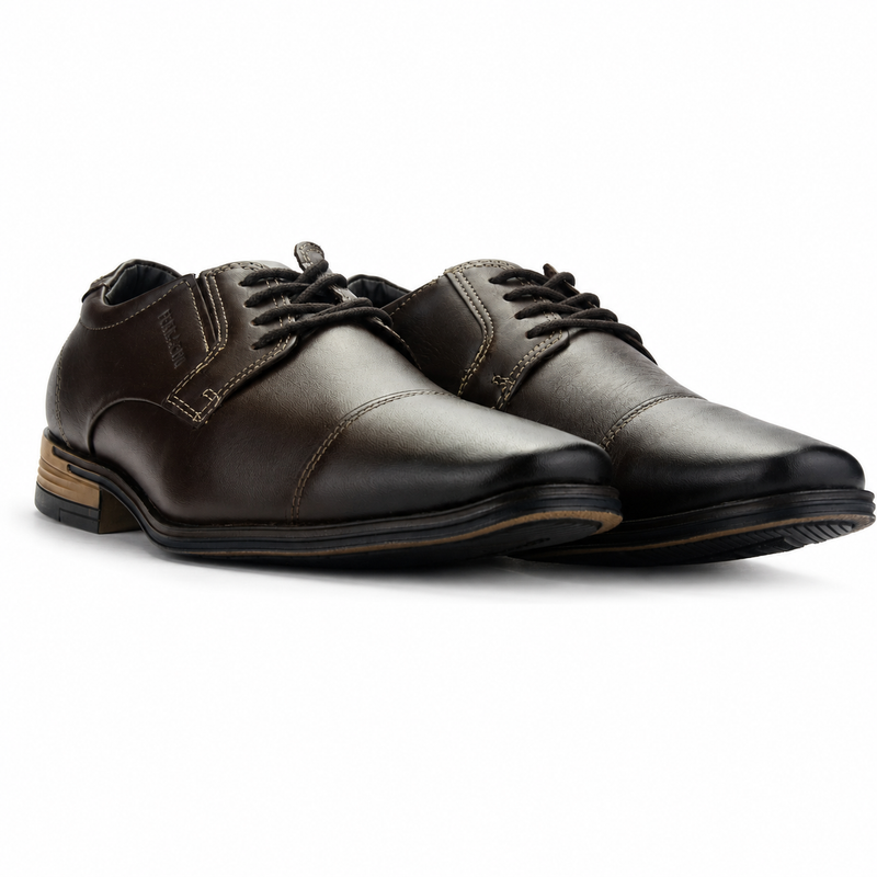 Zapato Café Hombre Casual Ferracini 6214 Porto