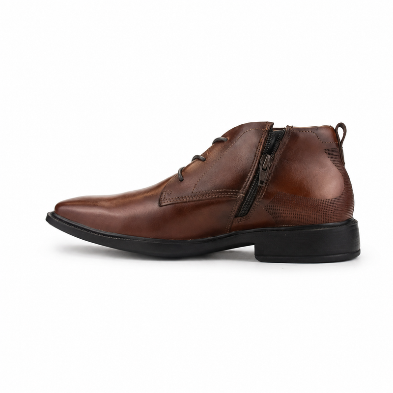 Botin Ferracini Hombre 6867 Paris Café Casual