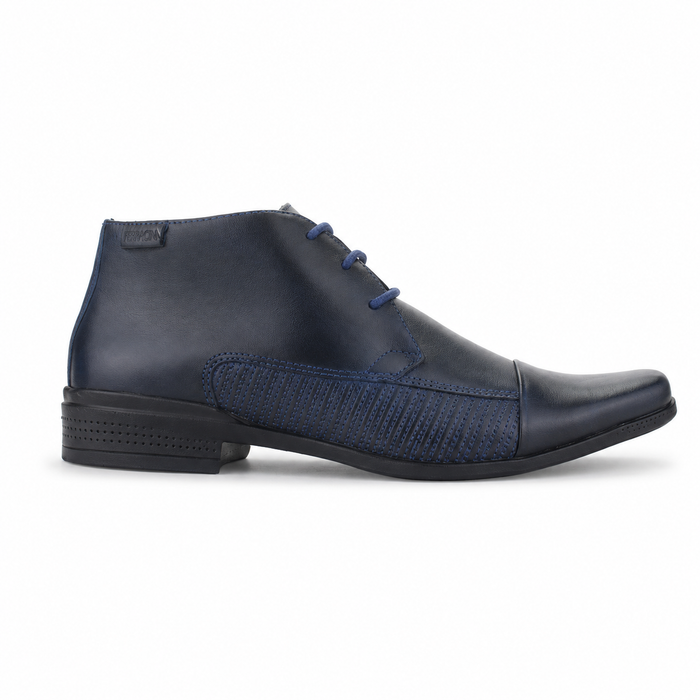Botin Ferracini Hombre 4363 Frankfurt Azul Casual
