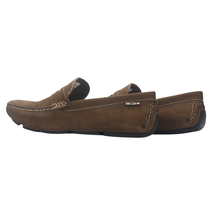 Mocasin Ferracini Hombre 2770 Mali Café Casual