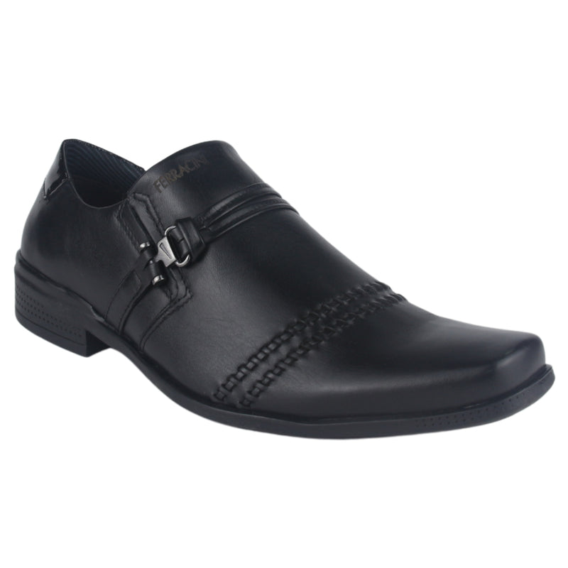 Zapato Ferracini Hombre 4349 Frankfurt Negro Matte Casual