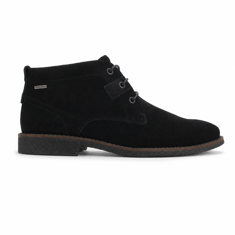 Botín Negro Hombre Casual Ferracini 6431