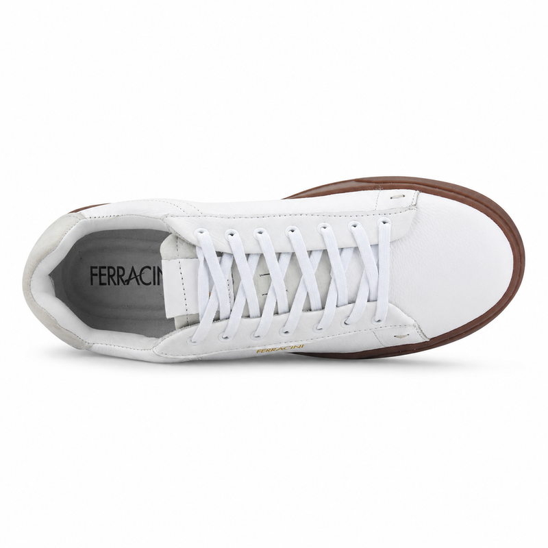 Zapatilla Ferracini Hombre 9130 City Blanco Casual