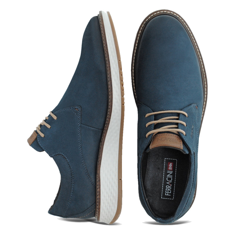 Zapato Ferracini Hombre 3301 Play Azul Marino Casual