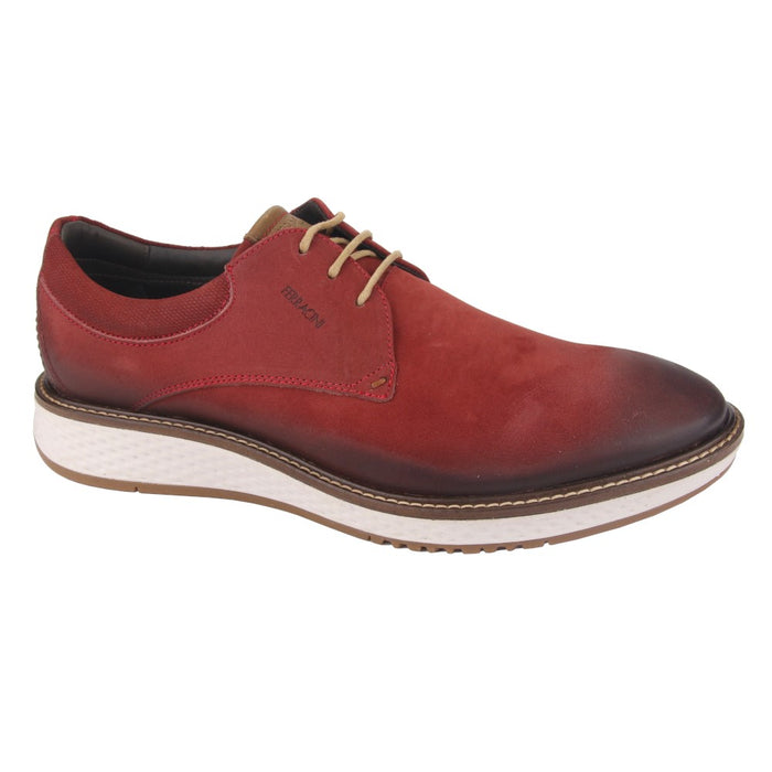 Zapato Ferracini Hombre Play 3301-586 Rojo Casual