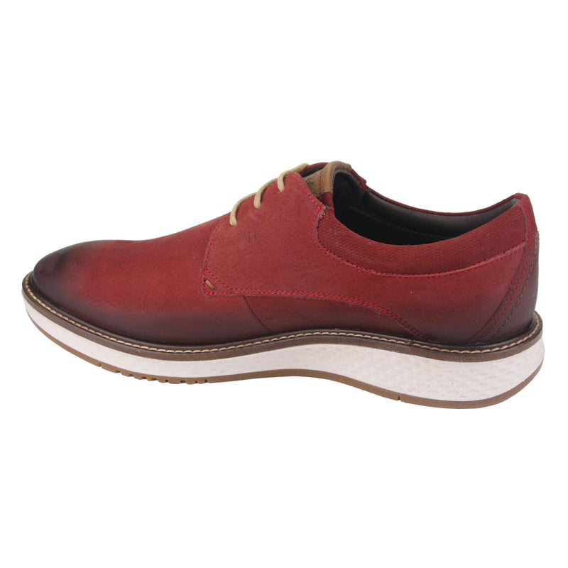 Zapato Ferracini Hombre 3301 Play Burdeo Casual