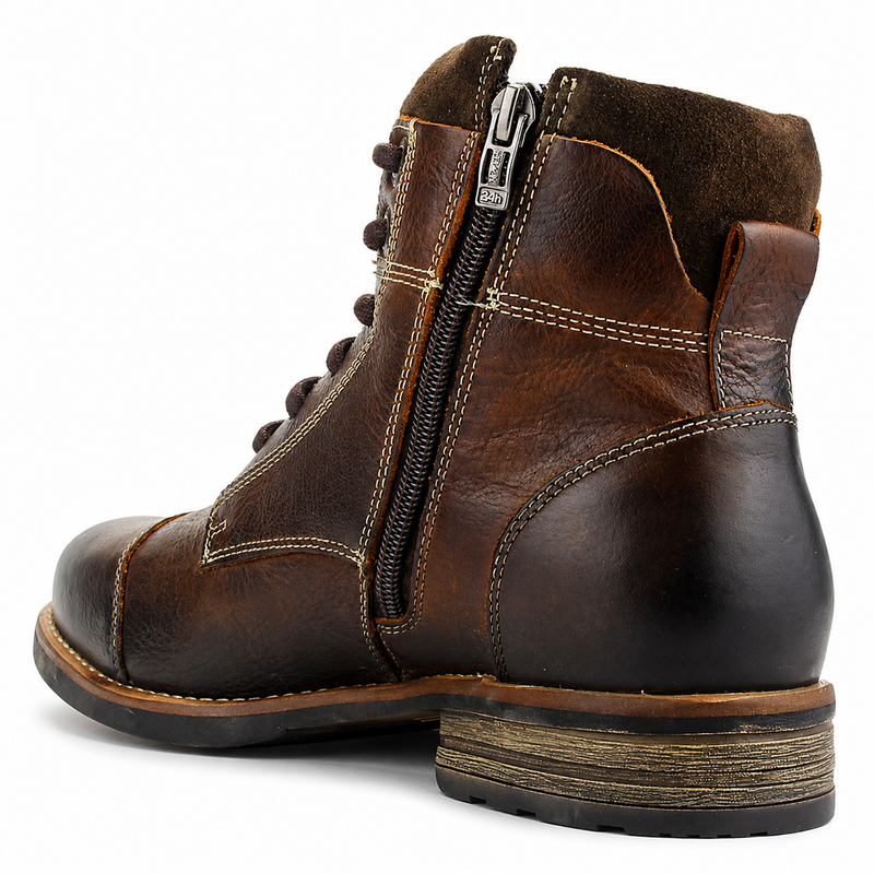 Botín Café Hombre Casual Ferracini 9871