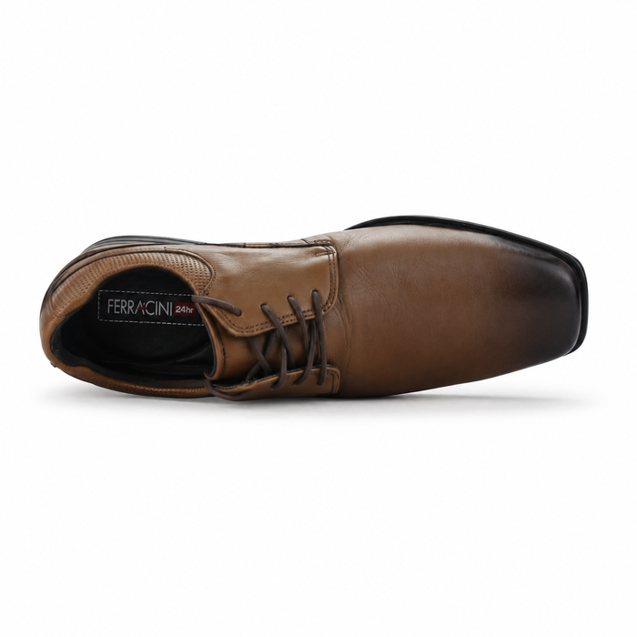Zapato Café Hombre Casual Ferracini 3170