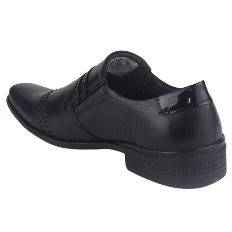 Zapato Ferracini Hombre 4349 Frankfurt Negro Matte Casual