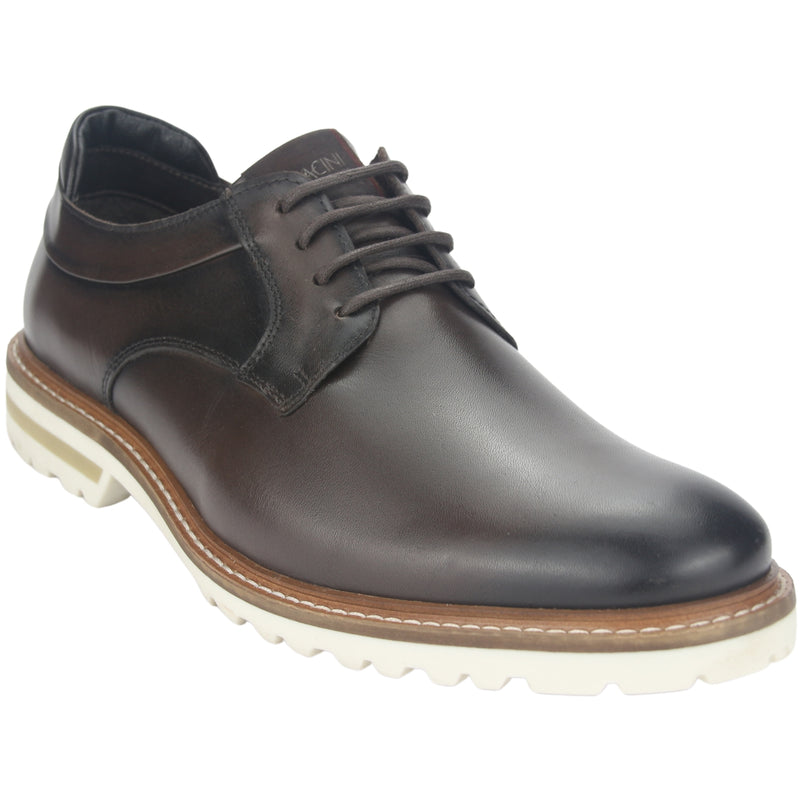 Zapato Ferracini Hombre 3404 Cincy Café Oscuro Casual