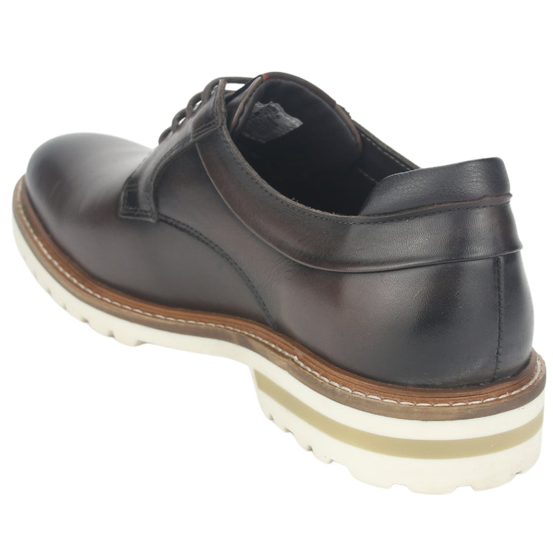 Zapato Ferracini Hombre 3404 Cincy Café Oscuro Casual