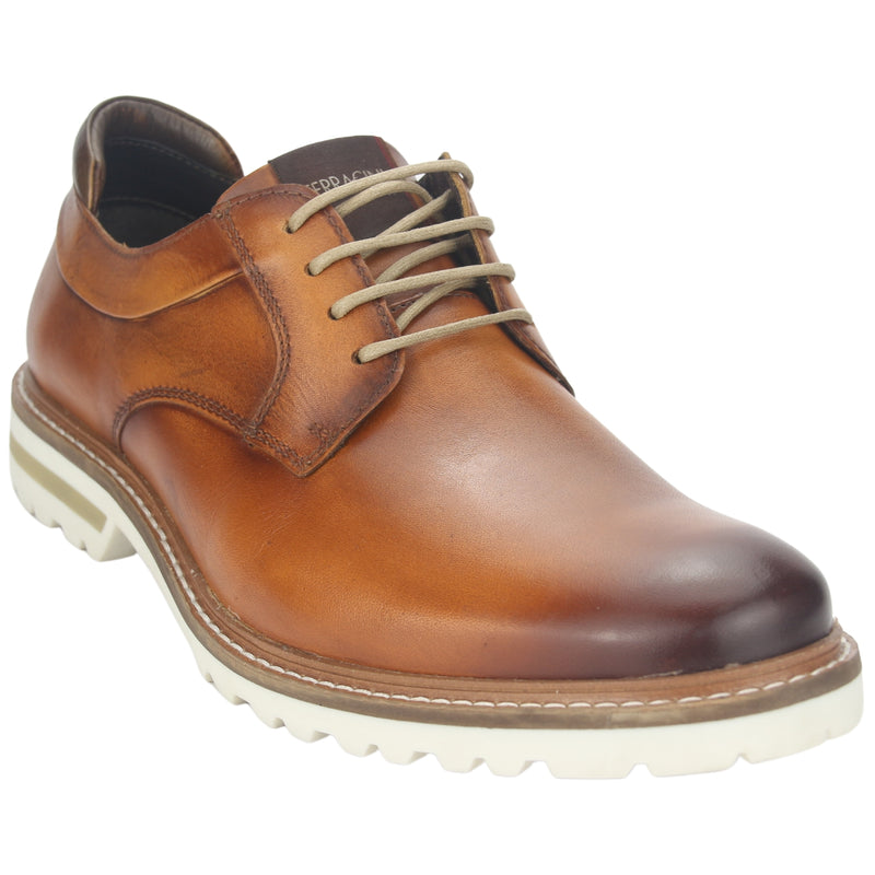 Zapato Ferracini Hombre 3404 Cincy Café Claro Casual