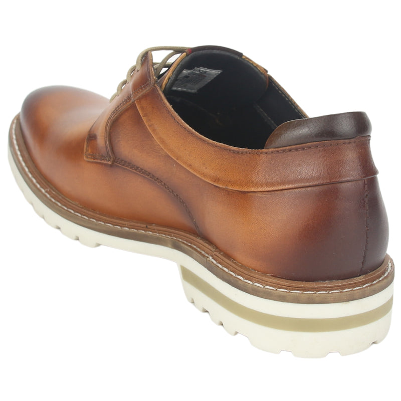 Zapato Ferracini Hombre 3404 Cincy Café Claro Casual
