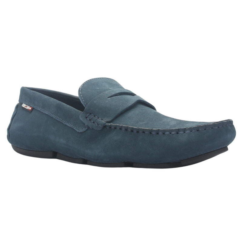 Mocasin Ferracini Hombre 2770 Mali Azul Marino Casual