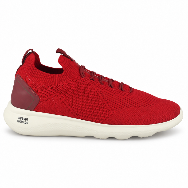 Zapatilla Ferracini Hombre 7837 Volt Rojo Casual